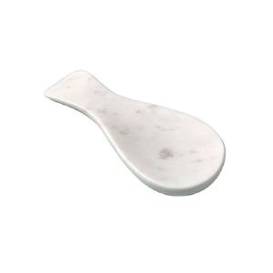 Diferentes diseños cuchara de mármol blanco resto utensilios de cocina redondos con venta producto personalizar embalaje - Product Image 1