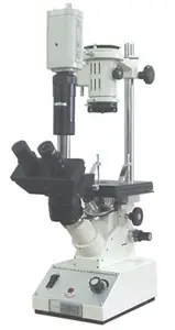 Microscope de Culture de tissu inversé RTC-99, nez à rotation quadruple équipé d'une tête d'observation trinoculaire radiculaire