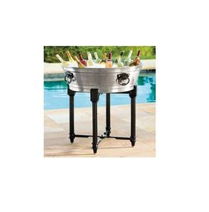 Proveedores al por mayor de cubo de vino de diseño único, Tina de vino galvanizada de alta calidad con soporte para cubo de vino más vendido - Product Image 1