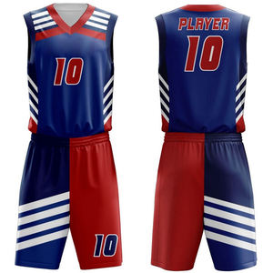 2025 Diseño personalizado Su propio uniforme de baloncesto Material 100% Poliéster Último estilo Conjunto de uniforme de baloncesto de la mejor calidad - Product Image 1