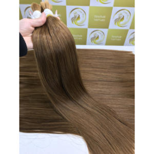 Cheveux humains vierges de qualité supérieure blancs de luxe vietnamiens pour les extensions bonestraight 60c usine de matières premières blondes - Product Image 5