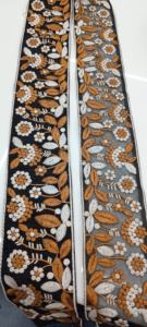 Tela de encaje bordada de Jacquard Premium, diseños tejidos intrincados, bordado ecológico para zapatos, vestidos, vestidos, decoración del hogar - Product Image 3