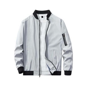 Blousons Bomber pour Hommes en Toile Enduite Imperméable Personnalisables Style Urbain - Prix de Gros Bas - Product Image 1