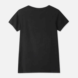 Elegante alta calidad transpirable personalizado Casual en blanco manga corta de gran tamaño 100% algodón con diamantes de imitación ácido lavado camiseta hombres - Product Image 6