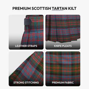 Macdonald Motif tartan moderne Vêtements écossais des Highlands pour hommes Palette d'accentuation Respirant Meilleure vente 2026 - Product Image 3