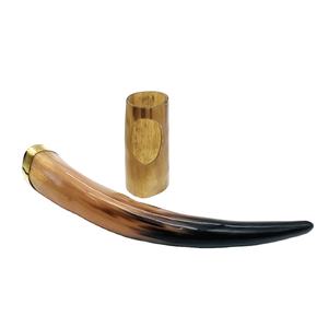 Vente en gros de cornes à boire viking, mugs en corne à boire naturelle polie chez Star Crafts India, provenant d'un fabricant indien SCI - Product Image 1