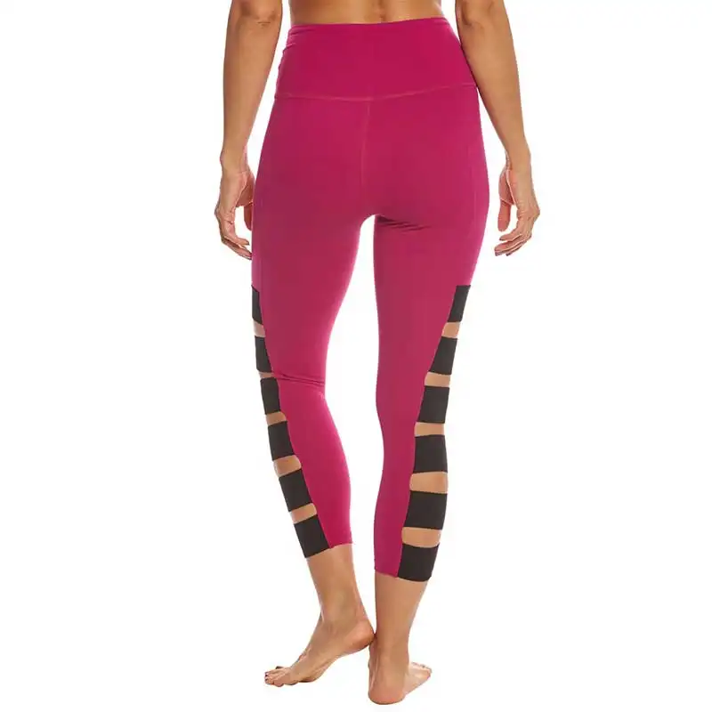100% pamuk benzersiz tarzı özel aktif giyim spor tayt kadınlar özelleştirilmiş Log ile Fitness Yoga giyim tayt