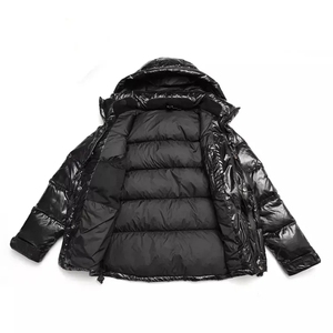 Chaqueta para hombre OEM Impreso Puffer Chaqueta Logotipo personalizado Casual Invierno con bolsillos chaquetas de los hombres - Product Image 4