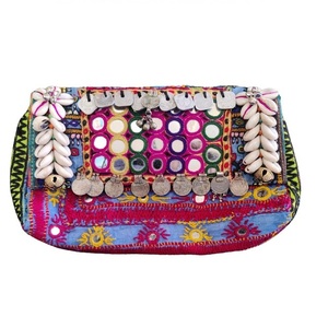 Ladies Shoulder Banjara Bag Custom Luxury Vintage Embroidery Clutch Bag for Women Shopping Evening Shoulder Bags Wholesale 2023 - Product Image 1