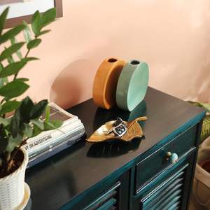 Plateau à feuilles décoratif en métal doré Assiettes décoratives d'automne de cuisine Plateau décoratif de fête Bol pour table Pièce maîtresse festive - Product Image 5