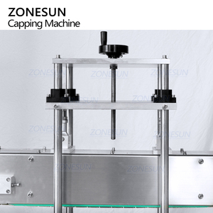ZONESUN ZS-XG21 Automatic T-Cork Snap on Lid Gin <strong>Wine</strong> Whisky Liquor <strong>Press</strong> on Bottle Capping Pressing Machine for Edible Oil - Product Image 5