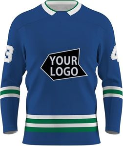 Los más populares de talla grande para adultos, ropa de hockey sobre hielo, elegantes uniformes de diseño de logotipo personalizables - Product Image 2