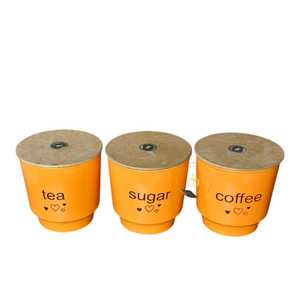 ชุดกระป๋อง4ชิ้นคุณภาพสูงเป็นมิตรกับสิ่งแวดล้อมสำหรับบ้านโรงแรมเครื่องครัวร้านอาหารขายส่งปรับแต่งได้ - Product Image 1