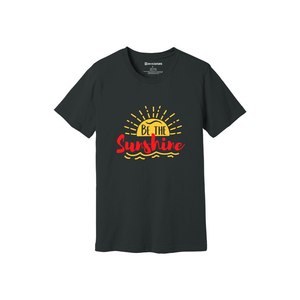 Thèmes de gentillesse imprimer 100% t-shirt en tissu de coton 160-180 à lourd GSM 12 couleurs disponibles Personnalisé votre propre conception et placement - Product Image 1