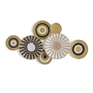 8 Pcs Boho <b>Wall</b> <b>Basket</b> Decor <b>Hanging</b> Handcrafted Seagrass Woven <b>Basket</b> - Product Image 2