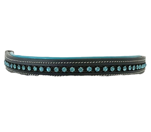Best Selling Dressage Pearl Brow band Durable Leather <b>For</b> Dressage Eventing <b>Jumping</b> Shows Cheap Price <b>For</b> <b>Sale</b> - Product Image 6