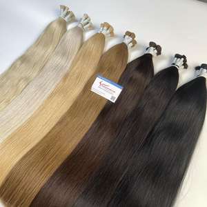 Extensiones de cabello a granel de color de peluquería de alta calidad superior Liso Muy alta calidad Lujo Sin enredos Listo para enviar - Product Image 5