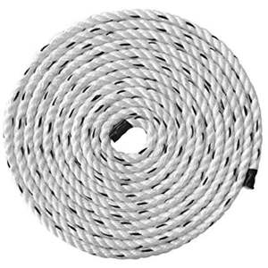 Corde en nylon de qualité marine Anchorage, diamètre 15 mm, boucle à connexion rapide, capacité 300 kg, anneau en D en acier inoxydable - Product Image 1