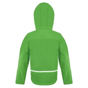 Junior Promotional <b>Soft</b> <b>Shell</b> <b>Hooded</b> <b>Jacket</b> Children's Hoodies & Sweatshirts - Product Image 3