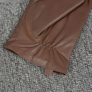 2024ถุงมือหนังแบบเต็มนิ้วสำหรับผู้ชายถุงมือแฟชั่นลำลองฤดูหนาวแบบเรียบง่ายคุณภาพสูงสำหรับขับขี่ในชีวิตประจำวัน - Product Image 5