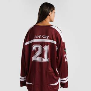 Striker Full Sleeves Burgundy Football Jersey Sublimation Printed Polyester Top <b>Soccer</b> Sports Wear with Number Pattern - Product Image 4