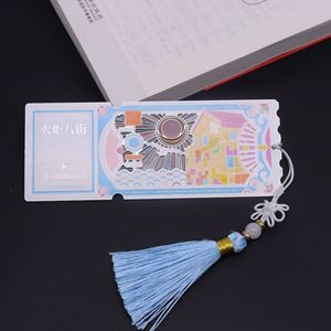 ที่คั่นหนังสือโลหะผสมสังกะสี สไตล์จีน ของขวัญสร้างสรรค์ทางวัฒนธรรม ปรับแต่งได้สำหรับโรงเรียน องค์กร และสถานที่ท่องเที่ยว - Product Image 2