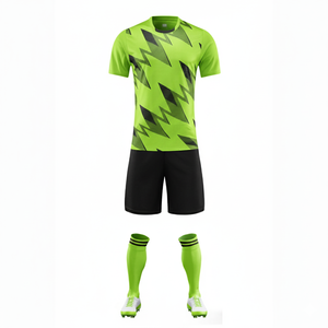 Camiseta de Fútbol Sublimada al por Mayor de Primera Calidad OEM, Uniforme de Fútbol Personalizado, Ropa de Equipo, 100% Poliéster de Secado Rápido, Proveedor de Fábrica - Product Image 1