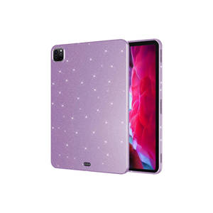 Funda Protectora Brillante Netzy para iPad Pro 11 2018 - Color Lila, Compatible con TPU, PU y PC - Product Image 1