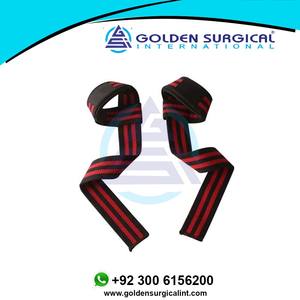 Bretelles d'haltérophilie Fitness musculation entraînement Gym Cross fit enveloppes de levage réglables bandes de poignée flexibles antidérapantes - Product Image 2