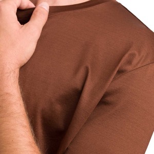 Camiseta personalizada de algodón mercerizado para hombre, venta al por mayor, entrenamiento de verano Gingtto - Product Image 4