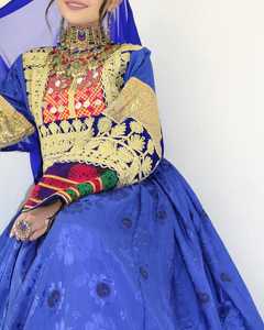 ชุดเจ้าสาวปักลายชาวอัฟกานิสถานไซส์ Xs สไตล์อัฟกานิสถานมีซิปสำหรับผู้หญิงมาใหม่ - Product Image 4