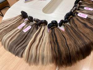 Clip dans les cheveux humains Extension de faisceau de cheveux 100% brut vietnamien Remy naturel vendeur prix de gros - Product Image 5