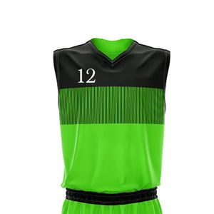 Conjunto de Uniforme de Baloncesto para Hombre, Venta Caliente, Color Personalizado, Poliéster con Nuevo Diseño Impreso, Transpirable, Talla Grande, Venta al por Mayor - Product Image 4