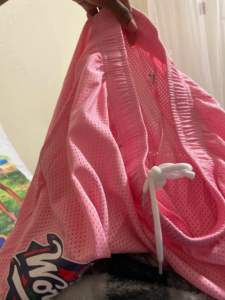 กางเกงออกกำลังกายขาสั้นสำหรับผู้ชายกางเกงตาข่ายโพลีเอสเตอร์บาสเก็ตบอลใส่เล่นฟิตเนสแห้งเร็วสำหรับผู้ชาย - Product Image 6