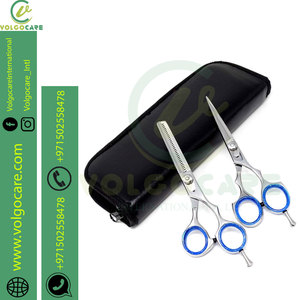 2024 ciseaux de coiffeur professionnels en acier inoxydable ciseaux de coupe de cheveux pointus et durables Application de salon ergonomique - Product Image 1