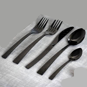 Juego de cubiertos de acero inoxidable de lujo moderno, diseño único de alta calidad para boda, restaurante, hogar o regreso a la escuela - Product Image 4