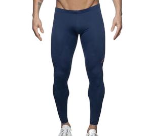 Men Solid Compression Pants <b>Tights</b> Leggings Spats Sports Four-Way Stretch Breathable - Product Image 4
