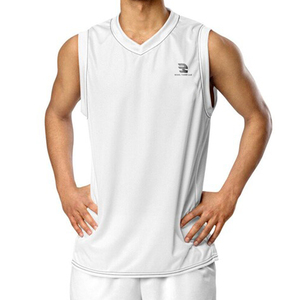 Séchage rapide Basketball Gilets Chemise Tops Running Fitness Top Football Basketball Sans Manches Gilet Hommes Gym Débardeur - Product Image 1