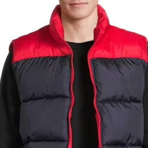 Logotipo personalizado Unisex brillante Puffer chaleco burbuja transpirable acolchado chaqueta de invierno al aire libre Puffer chaleco OEM personalizado - Product Image 2