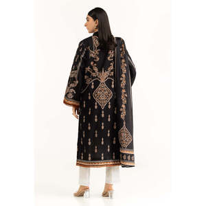 IUSTKSD-1147 ชุดสูทลายพิมพ์สไตล์โบโฮ 3 ชิ้น คอลเลคชั่นฤดูร้อน ระบายอากาศได้ดี พร้อมปกแบบแมนดาริน - Product Image 2