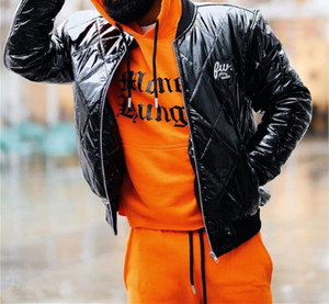 Conjunto de Sudadera con capucha informal transpirable de diseño personalizado de alta calidad para hombre, conjunto de forro polar, deportes de otoño e invierno para correr, estampado de talla grande - Product Image 5