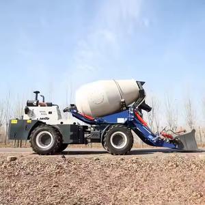 Camión Mezclador de Concreto Autocargable con Bomba de Motor y Motor - Tambor Pequeño Portátil de Alta Eficiencia - Product Image 2