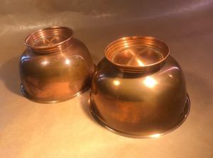 Hot Selling Handmade Copper <b>Bowl</b> Best Selling Trending Design <b>Snacks</b> Serving Salad Fruits for India Metal Material - Product Image 5