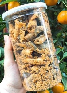 เปลือกปลาแซลมอนอบกรอบ รสไข่เค็ม อาหารทะเลกรอบอร่อย สำหรับขายปลีกและส่งออก |   คุณลิลี่ นโก - Product Image 5