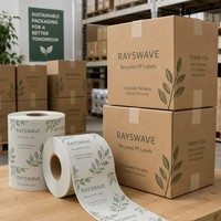 Etiqueta de Vial de PP Reciclado, Adhesivo Ecológico, Duradero e Impermeable para Envases Médicos de 3ml y 10ml