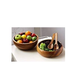 <b>Wood</b> Soup <b>Bowl</b> 100% Naturel Made Large Acacia <b>Bowl</b> for Customized Size Table Decoration & Accessories <b>Wood</b> <b>Bowl</b> - Product Image 3