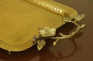 Plateau en cuivre pur écologique avec brillance naturelle résistant aux rayures pour les hôtels et les événements au prix de gros par AALIYAN IMPEX - Product Image 4