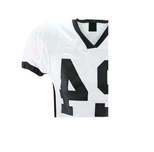 ชุดเครื่องแบบฟุตบอลอเมริกันไซส์ใหญ่พิเศษตาข่ายเนื้อแข็งระบายอากาศได้จำนวนทีมที่กำหนดเองสำหรับฤดูร้อน - Product Image 5