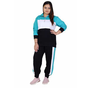 Survêtement de sport à manches longues pour femme, 2 pièces, sweat-shirt à capuche et pantalon de survêtement, automne et hiver - Product Image 5