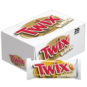 Barres de chocolat au caramel et aux biscuits TWIX, format individuel, chocolat blanc, 1,62 once, boîte de 20 barres - Product Image 6